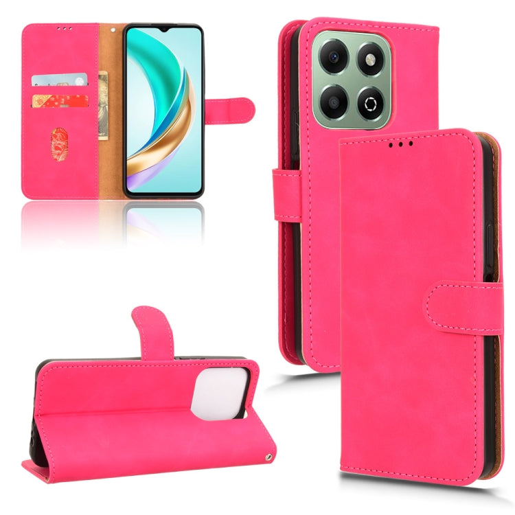 Skin Feel Magnetic Flip Leather Phone Case, For Honor X60 5G, For Honor X60i 5G, For Honor Play 60 Plus, For Honor X6b, For Honor 200 Lite Global, For Honor Play 8T 5G / X7b, For Honor Play 50 Plus, For Honor 90 Pro
