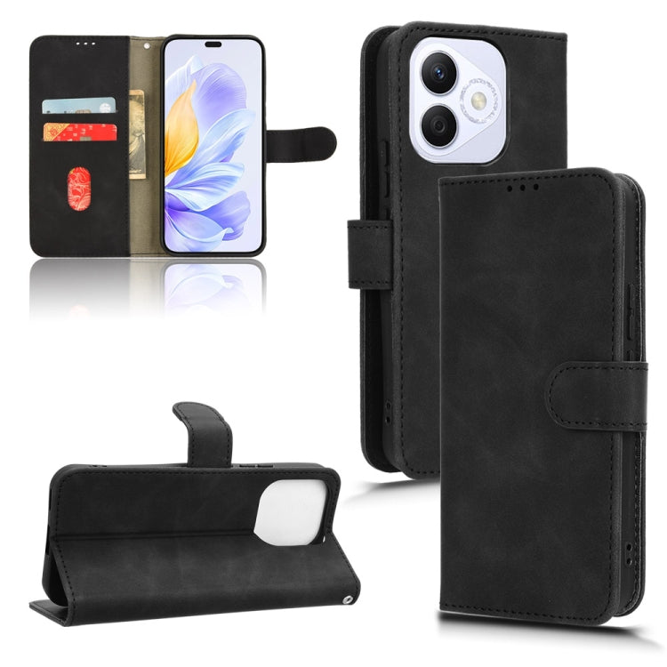Skin Feel Magnetic Flip Leather Phone Case, For Honor X60 5G, For Honor X60i 5G, For Honor Play 60 Plus, For Honor X6b, For Honor 200 Lite Global, For Honor Play 8T 5G / X7b, For Honor Play 50 Plus, For Honor 90 Pro
