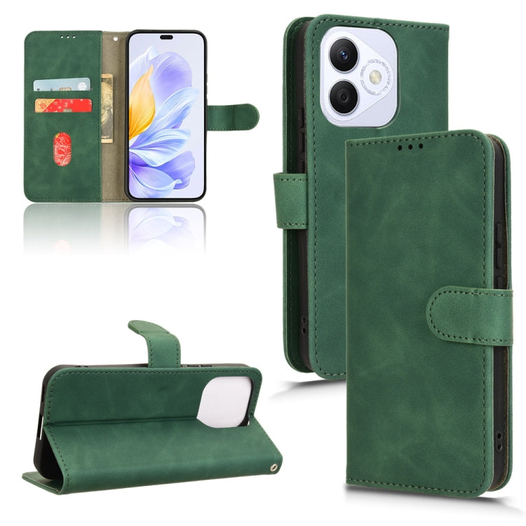Skin Feel Magnetic Flip Leather Phone Case, For Honor X60 5G, For Honor X60i 5G, For Honor Play 60 Plus, For Honor X6b, For Honor 200 Lite Global, For Honor Play 8T 5G / X7b, For Honor Play 50 Plus, For Honor 90 Pro