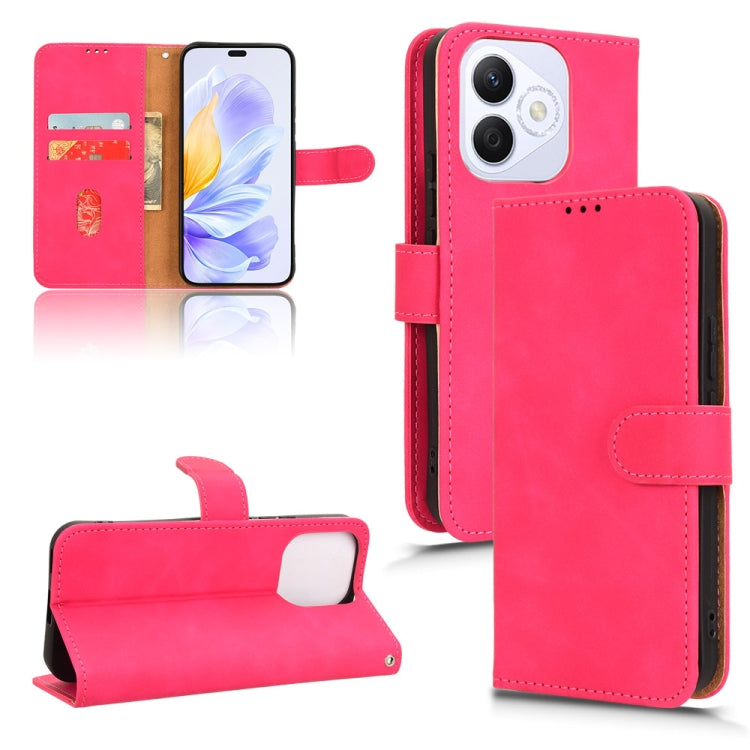 Skin Feel Magnetic Flip Leather Phone Case, For Honor X60 5G, For Honor X60i 5G, For Honor Play 60 Plus, For Honor X6b, For Honor 200 Lite Global, For Honor Play 8T 5G / X7b, For Honor Play 50 Plus, For Honor 90 Pro