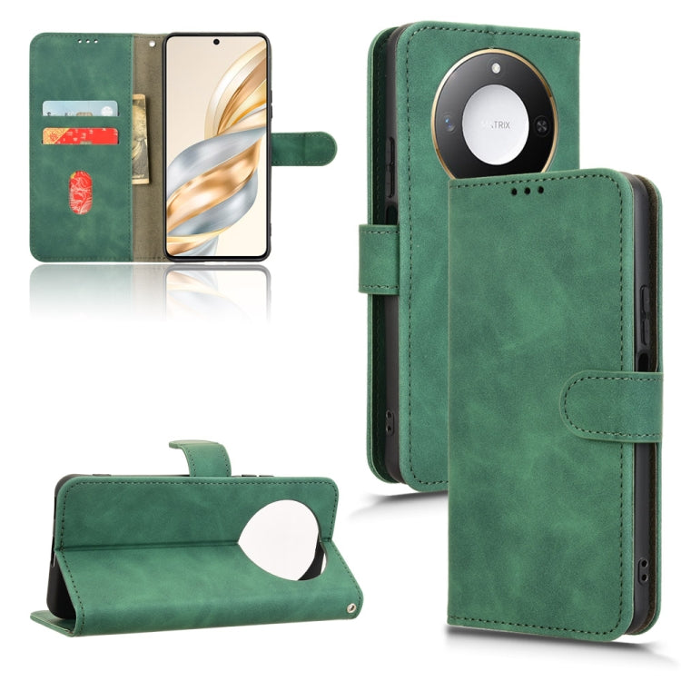Skin Feel Magnetic Flip Leather Phone Case, For Honor X60 5G, For Honor X60i 5G, For Honor Play 60 Plus, For Honor X6b, For Honor 200 Lite Global, For Honor Play 8T 5G / X7b, For Honor Play 50 Plus, For Honor 90 Pro