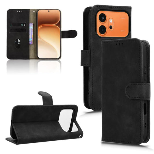 Skin Feel Magnetic Flip Leather Phone Case, For Honor 600 / 600 Pro Global, For Honor 600 Lite Global, For Honor Magic8 Pro Air 5G, For Honor X8d 4G, For Honor Play 60A 5G, For Honor Magic8 Pro, For Honor Magic8, For Honor Play10 4G, For Honor X5c Plus