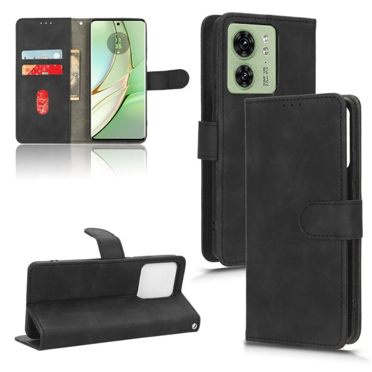 Skin Feel Magnetic Flip Leather Phone Case