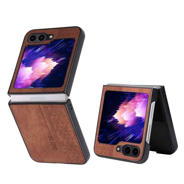 AZNS 3D Embossed Skin Feel Phone Case, For Samsung Galaxy Z Fold5, For Samsung Galaxy Z Flip5