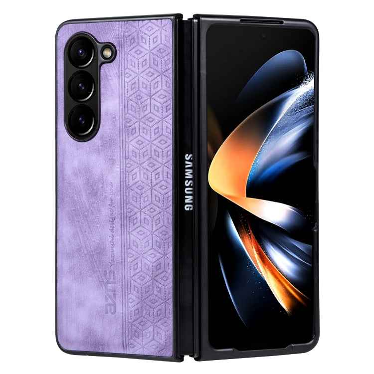 AZNS 3D Embossed Skin Feel Phone Case, For Samsung Galaxy Z Fold5, For Samsung Galaxy Z Flip5