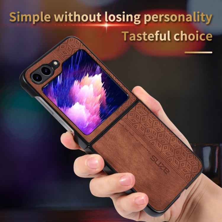 AZNS 3D Embossed Skin Feel Phone Case, For Samsung Galaxy Z Fold5, For Samsung Galaxy Z Flip5