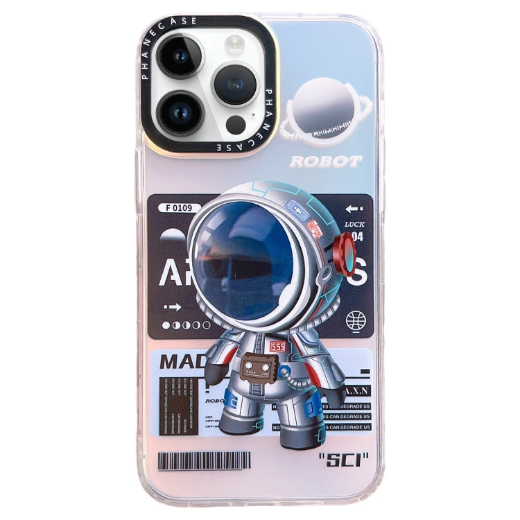 Mechanical Astronaut Pattern TPU Phone Case, For iPhone 14 Plus, For iPhone 14, For iPhone 14 Pro, For iPhone 14 Pro Max, For iPhone 13 Pro Max, For iPhone 13 Pro, For iPhone 13, For iPhone 12, For iPhone 12 Pro Max, For iPhone 12 Pro������������������...