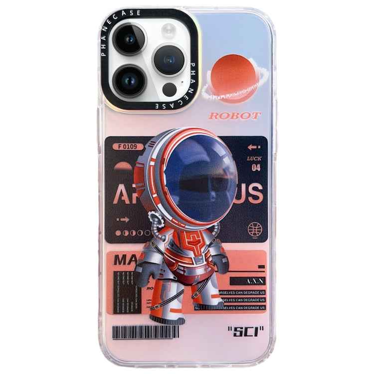 Mechanical Astronaut Pattern TPU Phone Case
