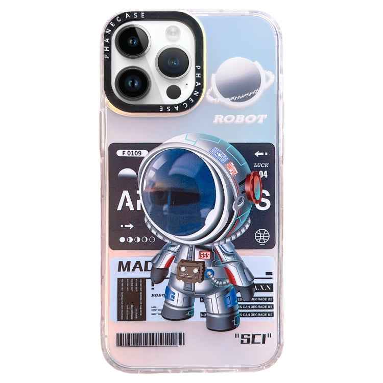 Mechanical Astronaut Pattern TPU Phone Case