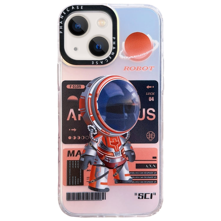Mechanical Astronaut Pattern TPU Phone Case, For iPhone 14 Plus, For iPhone 14, For iPhone 14 Pro, For iPhone 14 Pro Max, For iPhone 13 Pro Max, For iPhone 13 Pro, For iPhone 13, For iPhone 12, For iPhone 12 Pro Max, For iPhone 12 Pro������������������...