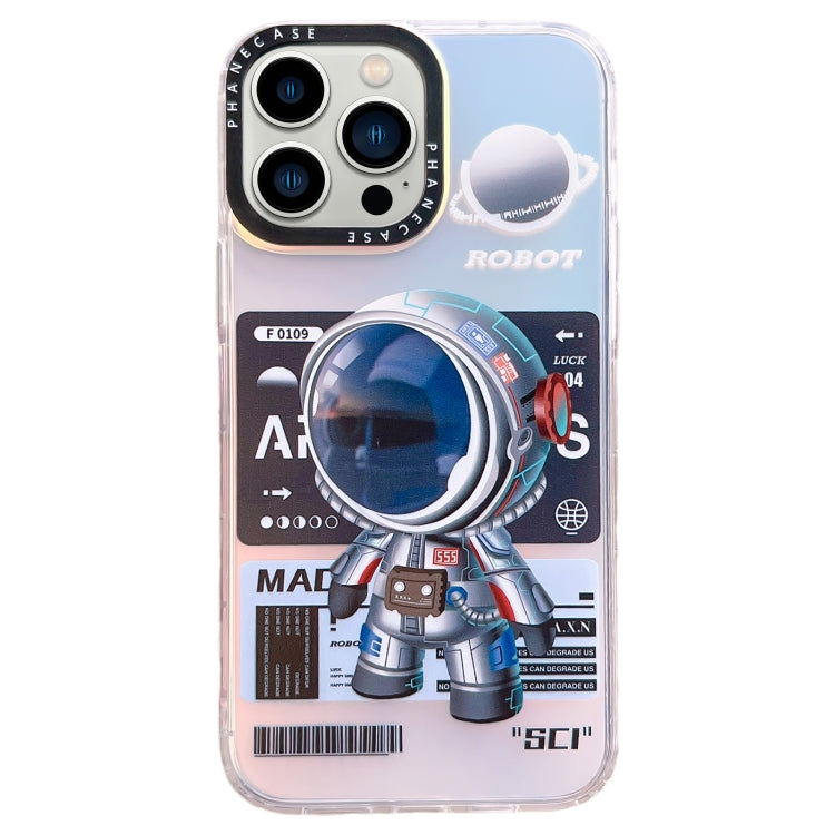Mechanical Astronaut Pattern TPU Phone Case, For iPhone 14 Plus, For iPhone 14, For iPhone 14 Pro, For iPhone 14 Pro Max, For iPhone 13 Pro Max, For iPhone 13 Pro, For iPhone 13, For iPhone 12, For iPhone 12 Pro Max, For iPhone 12 Pro������������������...