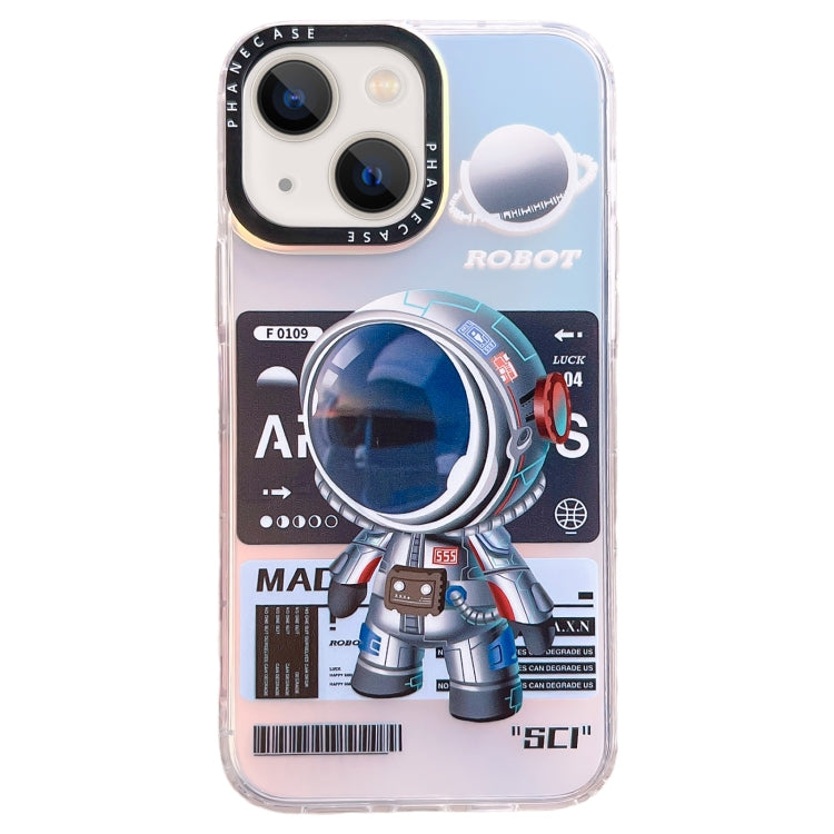 Mechanical Astronaut Pattern TPU Phone Case, For iPhone 14 Plus, For iPhone 14, For iPhone 14 Pro, For iPhone 14 Pro Max, For iPhone 13 Pro Max, For iPhone 13 Pro, For iPhone 13, For iPhone 12, For iPhone 12 Pro Max, For iPhone 12 Pro������������������...