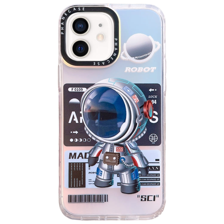 Mechanical Astronaut Pattern TPU Phone Case, For iPhone 14 Plus, For iPhone 14, For iPhone 14 Pro, For iPhone 14 Pro Max, For iPhone 13 Pro Max, For iPhone 13 Pro, For iPhone 13, For iPhone 12, For iPhone 12 Pro Max, For iPhone 12 Pro������������������...