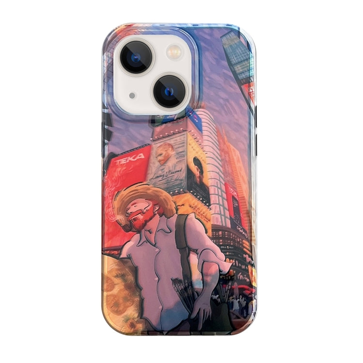 Dual-sided Lamination Oil Painting IMD Phone Case