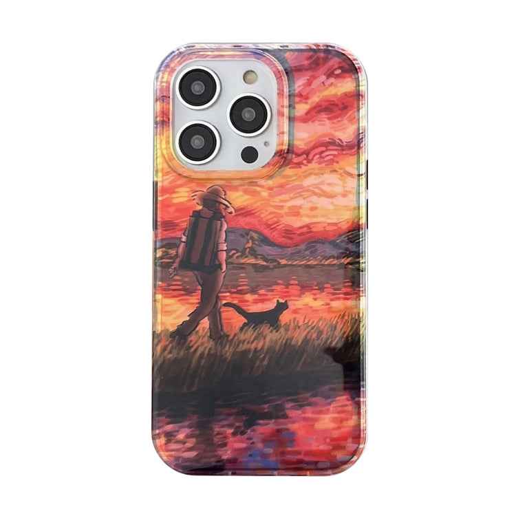 Dual-sided Lamination Oil Painting IMD Phone Case