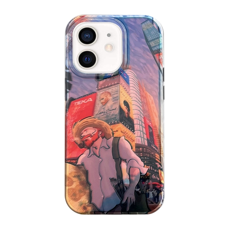 Dual-sided Lamination Oil Painting IMD Phone Case