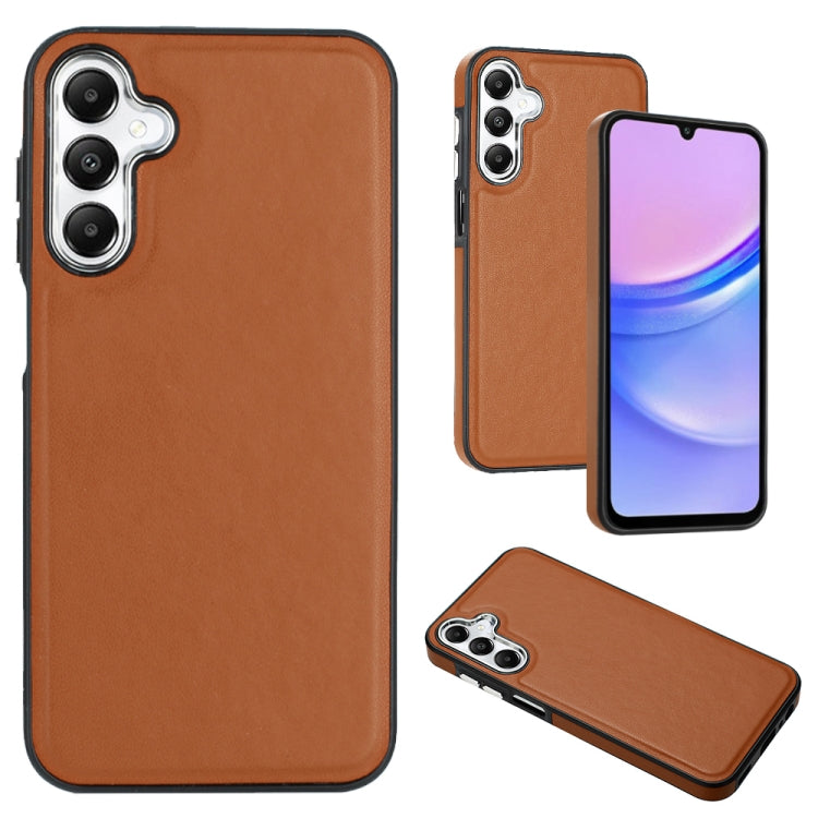 Leather Texture Full Coverage Phone Case, For Samsung Galaxy S24 Ultra 5G, For Samsung Galaxy S24+ 5G, For Samsung Galaxy S24 5G, For Samsung Galaxy A15, For Samsung Galaxy A05, For Samsung Galaxy A05s, For Samsung Galaxy A25 5G                        ...