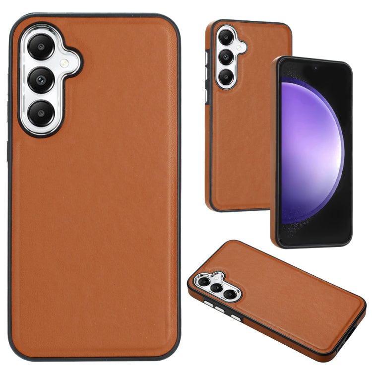 Leather Texture Full Coverage Phone Case, For Samsung Galaxy S24 Ultra 5G, For Samsung Galaxy S24+ 5G, For Samsung Galaxy S24 5G, For Samsung Galaxy A15, For Samsung Galaxy A05, For Samsung Galaxy A05s, For Samsung Galaxy A25 5G                        ...