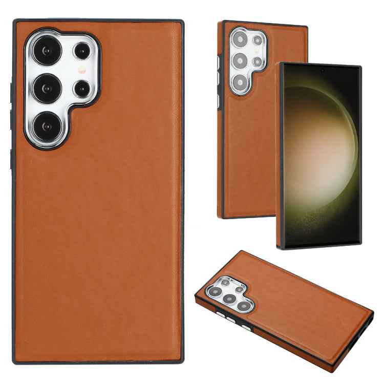 Leather Texture Full Coverage Phone Case, For Samsung Galaxy S24 Ultra 5G, For Samsung Galaxy S24+ 5G, For Samsung Galaxy S24 5G, For Samsung Galaxy A15, For Samsung Galaxy A05, For Samsung Galaxy A05s, For Samsung Galaxy A25 5G                        ...