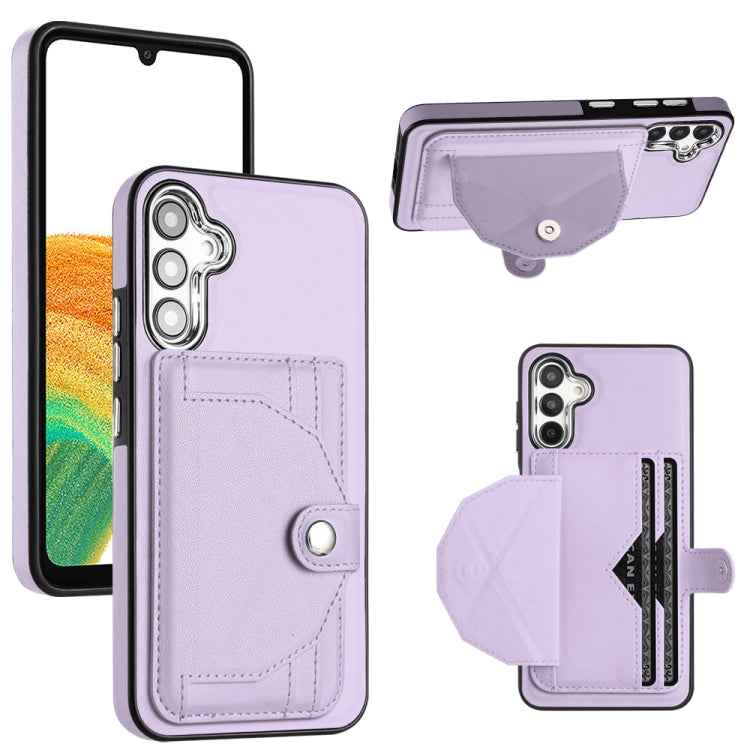 Shockproof Leather Phone Case with Card Holder, For Samsung Galaxy A04E / F04 / M04, For Samsung Galaxy A14 4G / A14 5G, For Samsung Galaxy A34 5G, For Samsung Galaxy A54 5G, For Samsung Galaxy S23 Ultra, For Samsung Galaxy S23, For Samsung Galaxy A04 ...