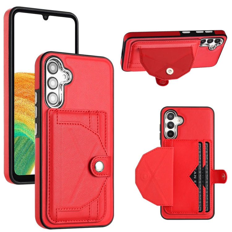 Shockproof Leather Phone Case with Card Holder, For Samsung Galaxy A04E / F04 / M04, For Samsung Galaxy A14 4G / A14 5G, For Samsung Galaxy A34 5G, For Samsung Galaxy A54 5G, For Samsung Galaxy S23 Ultra, For Samsung Galaxy S23, For Samsung Galaxy A04 ...