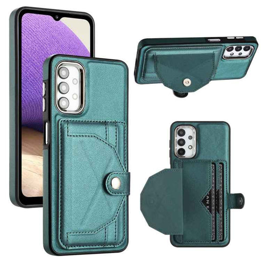 Shockproof Leather Phone Case with Card Holder, For Samsung Galaxy A23 4G / F23 5G / M23 5G, For Samsung Galaxy A53 5G, For Samsung Galaxy A73 5G, For Samsung Galaxy A33 5G, For Samsung Galaxy A13 4G, For Samsung Galaxy S22 Ultra 5G                    ...