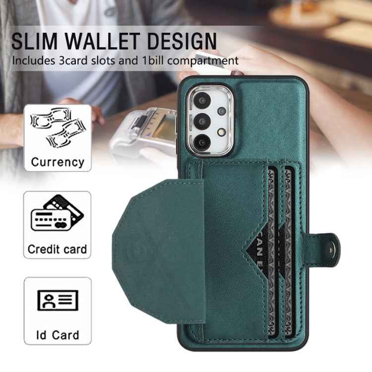 Shockproof Leather Phone Case with Card Holder, For Samsung Galaxy A23 4G / F23 5G / M23 5G, For Samsung Galaxy A53 5G, For Samsung Galaxy A73 5G, For Samsung Galaxy A33 5G, For Samsung Galaxy A13 4G, For Samsung Galaxy S22 Ultra 5G                    ...