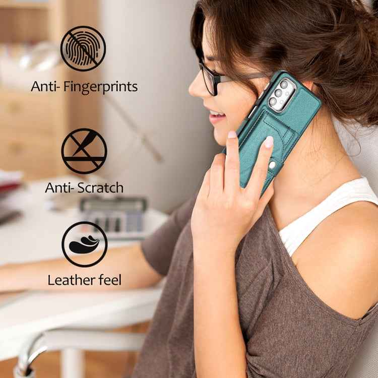Shockproof Leather Phone Case with Card Holder, For Samsung Galaxy A23 4G / F23 5G / M23 5G, For Samsung Galaxy A53 5G, For Samsung Galaxy A73 5G, For Samsung Galaxy A33 5G, For Samsung Galaxy A13 4G, For Samsung Galaxy S22 Ultra 5G                    ...