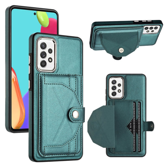 Shockproof Leather Phone Case with Card Holder, For Samsung Galaxy A53 5G, For Samsung Galaxy A73 5G, For Samsung Galaxy A33 5G, For Samsung Galaxy A13 4G, For Samsung Galaxy S22 Ultra 5G, For Samsung Galaxy S22+ 5G, For Samsung Galaxy S22 5G          ...