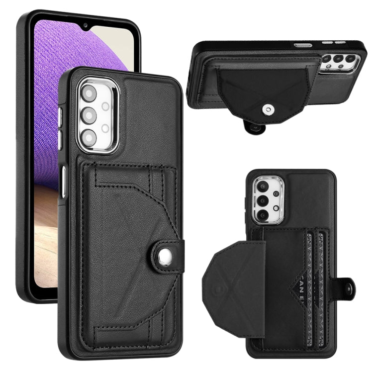 Shockproof Leather Phone Case with Card Holder, For Samsung Galaxy A23 4G / F23 5G / M23 5G, For Samsung Galaxy A53 5G, For Samsung Galaxy A73 5G, For Samsung Galaxy A33 5G, For Samsung Galaxy A13 4G, For Samsung Galaxy S22 Ultra 5G                    ...