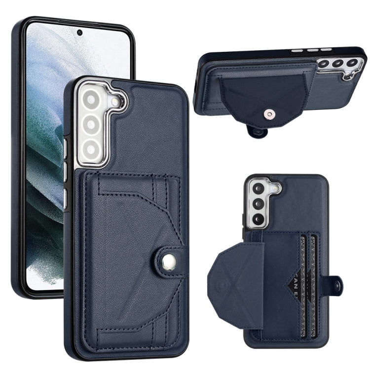 Shockproof Leather Phone Case with Card Holder, For Samsung Galaxy S21 FE 5G, For Samsung Galaxy A32 4G, For Samsung Galaxy A72 4G / A72 5G, For Samsung Galaxy A52 4G / A52 5G, For Samsung Galaxy A12 4G / M12, For Samsung Galaxy A32 5G