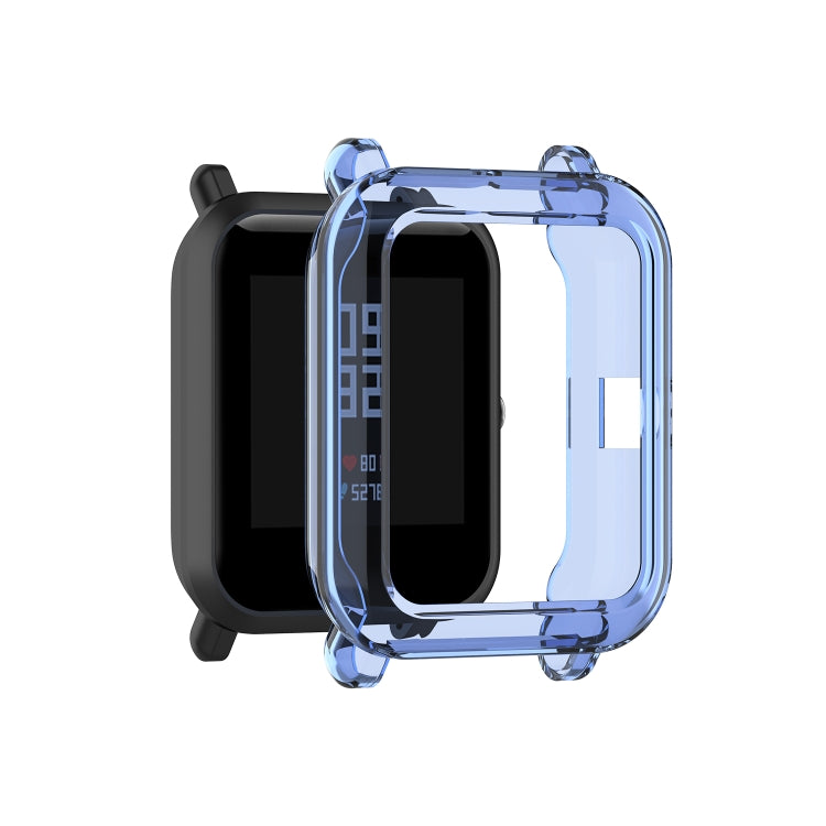 For Amazfit Bip Lite Version 1S / Bip S Transparent TPU Watch Protective Case