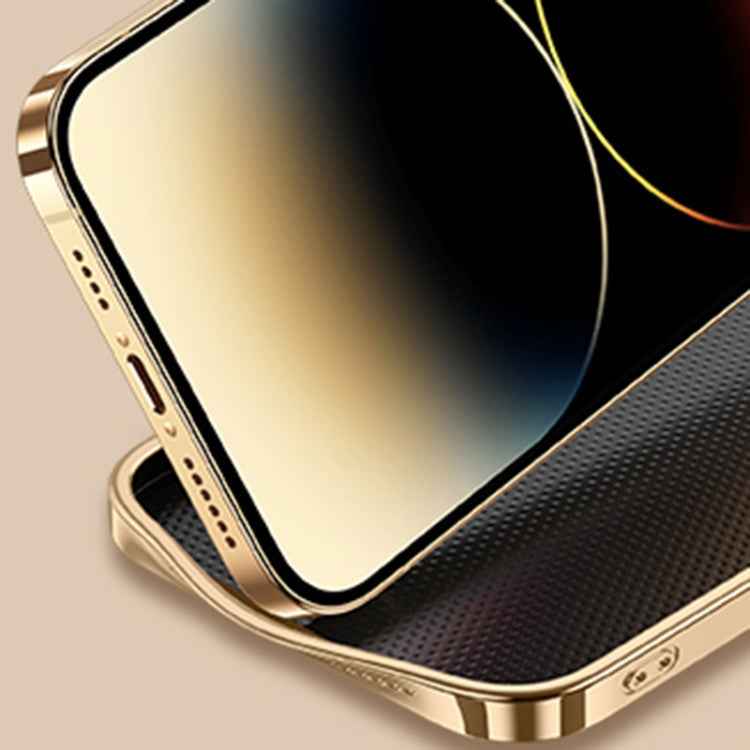 Litchi Texture Genuine Leather Phone Case
