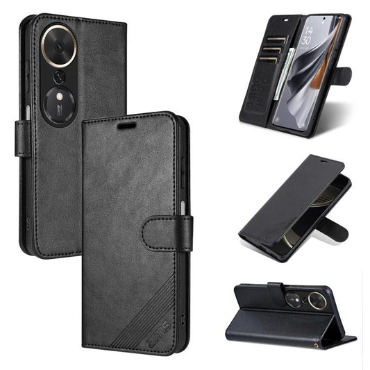 AZNS Sheepskin Texture Flip Leather Phone Case, For Honor Play 70 Plus, For Honor X70 5G, For Honor X70i, For Honor 400 Pro Global 160.8mm, For Honor Play 60, For Honor 400 Global 156.5mm, For Honor 300 Pro, For Honor 300, For Honor Magic7 Pro         ...