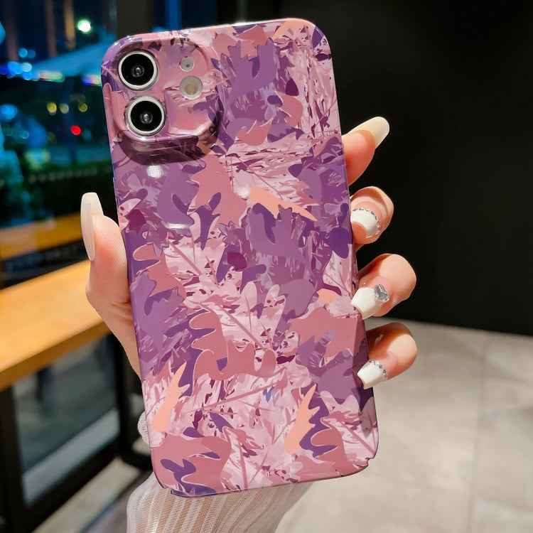 Precise Hole Camouflage Pattern PC Phone Case