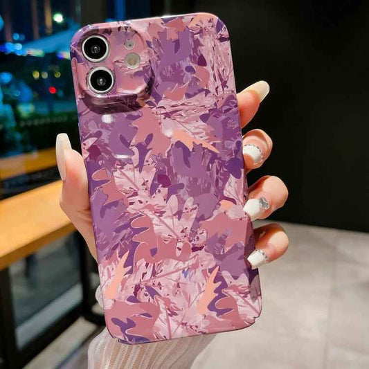 Precise Hole Camouflage Pattern PC Phone Case