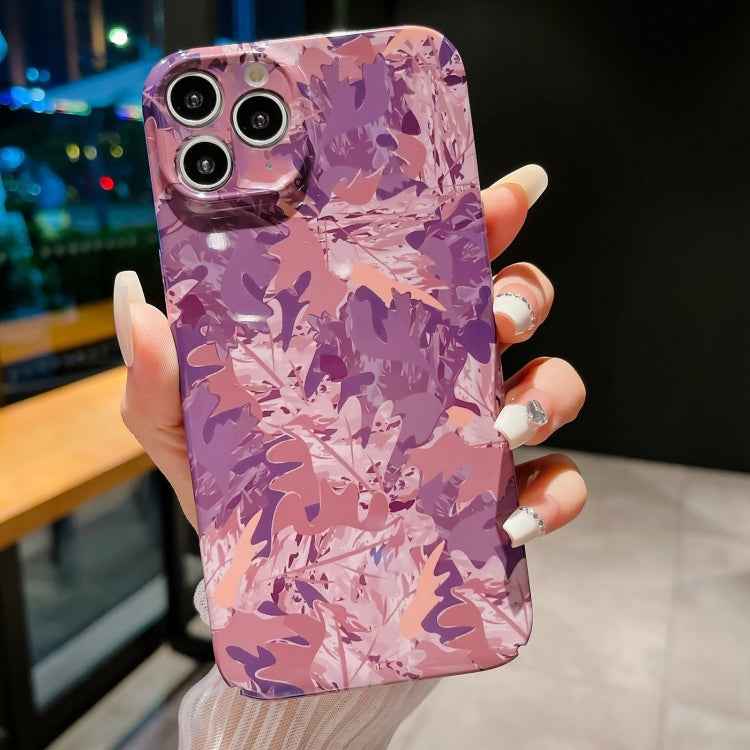 Precise Hole Camouflage Pattern PC Phone Case
