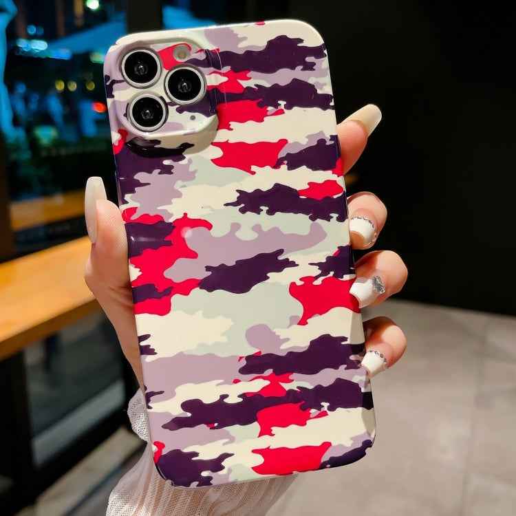Precise Hole Camouflage Pattern PC Phone Case