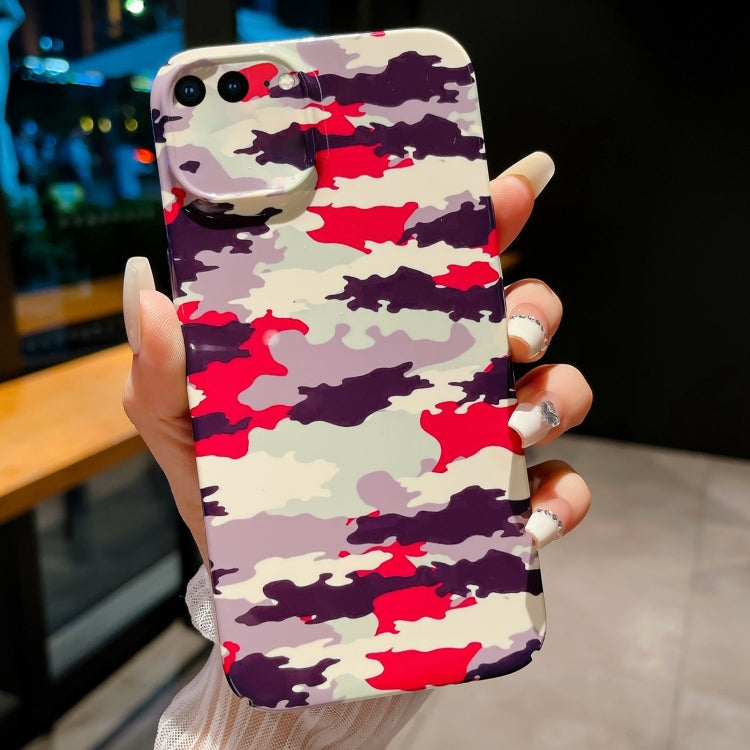 Precise Hole Camouflage Pattern PC Phone Case