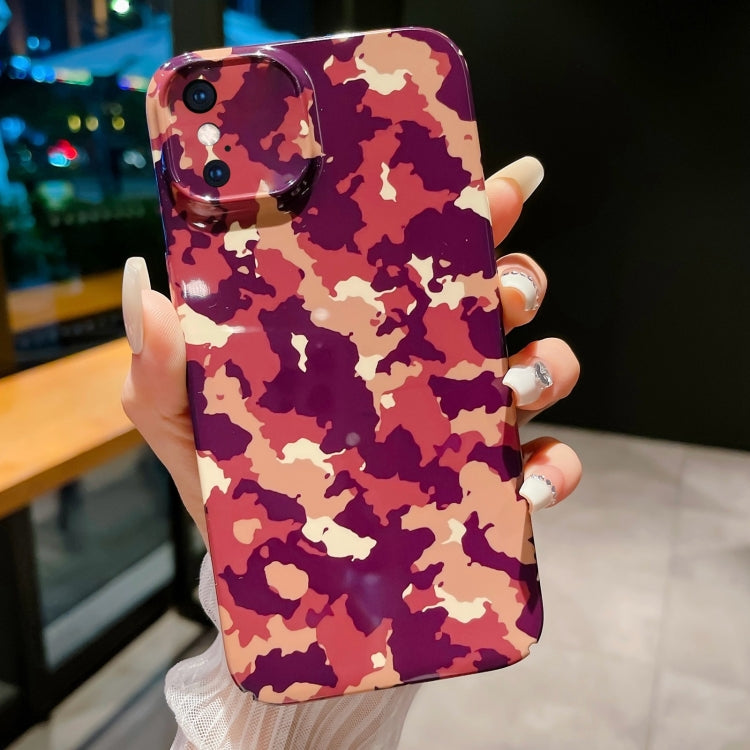 Precise Hole Camouflage Pattern PC Phone Case
