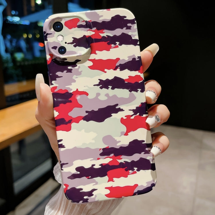 Precise Hole Camouflage Pattern PC Phone Case
