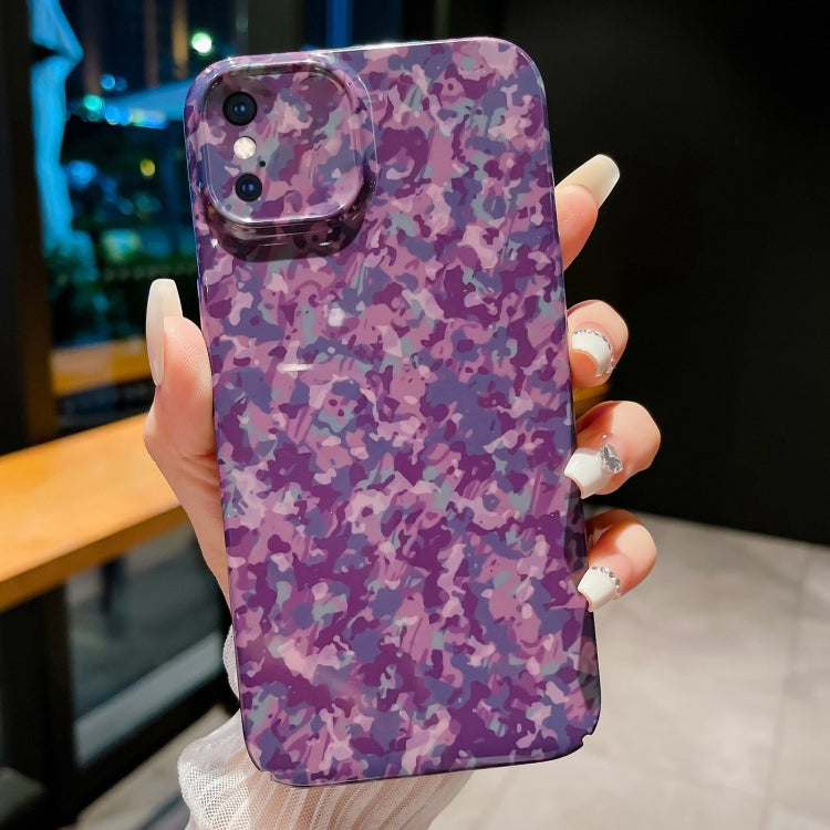 Precise Hole Camouflage Pattern PC Phone Case
