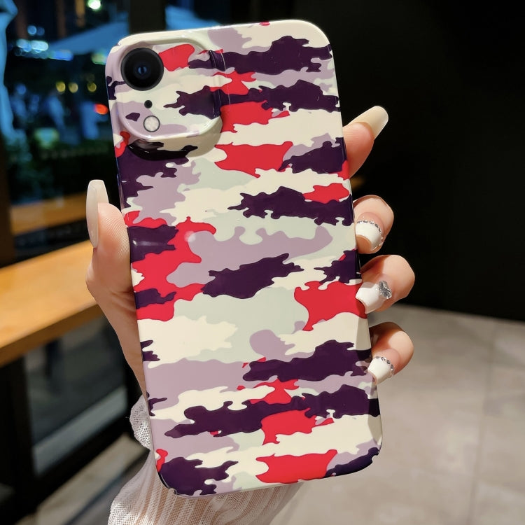 Precise Hole Camouflage Pattern PC Phone Case