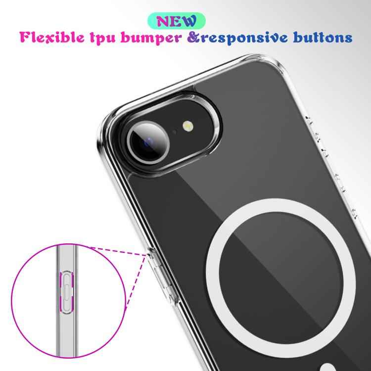 MagSafe Clear Acrylic PC +TPU Phone Case