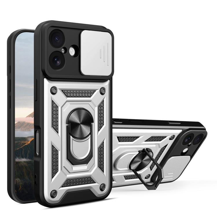 Sliding Camera Cover Design TPU+PC Phone Case, For iPhone 17e / 16e, For iPhone 17 Pro Max, For iPhone 17 Pro, For iPhone 17, For iPhone Air, For iPhone 16 Pro Max