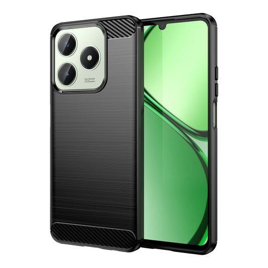 Carbon Fiber Brushed Texture TPU Phone Case, For Realme C63, For Realme GT 6T, For Realme GT Neo6, For Realme GT Neo6 SE, For Realme Note 50, For Realme 12 Pro 5G, For Realme 12 Pro+ 5G, For Realme C67 4G, For Realme Narzo 60X, For Realme C51          ...