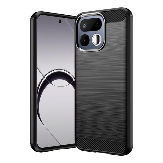 Carbon Fiber Brushed Texture TPU Phone Case, For Realme 16T 5G, For Realme 15 Pro 5G, For Realme 15 5G, For Realme V70S, For Realme V70, For Realme C75x, For Realme 14x India, For Realme 14x 5G, For Realme V60 Pro, For Realme C75, For Realme GT 7 Pro  ...