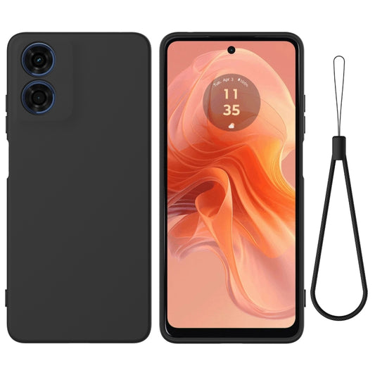 Solid Color Liquid Silicone Dropproof Full Coverage Phone Case, For Motorola Moto E14, For Motorola Moto G04S 4G / E14 4G, For Motorola Moto G85, For Motorola Moto G64, For Motorola Edge 50 Pro, For Motorola Moto G24 Power, For Motorola Moto G04 / G24 ...