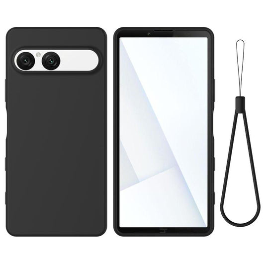 Solid Color Liquid Silicone Dropproof Full Coverage Phone Case, For Sony Xperia 10 VIII, For Sony Xperia 1 VIII, For Sony Xperia 10 VII, For Sony Xperia 1 VII, For Sony Xperia 10 VI, For Sony Xperia 1 VI, For Sony Xperia 5 V, For Sony Xperia 1 V       ...