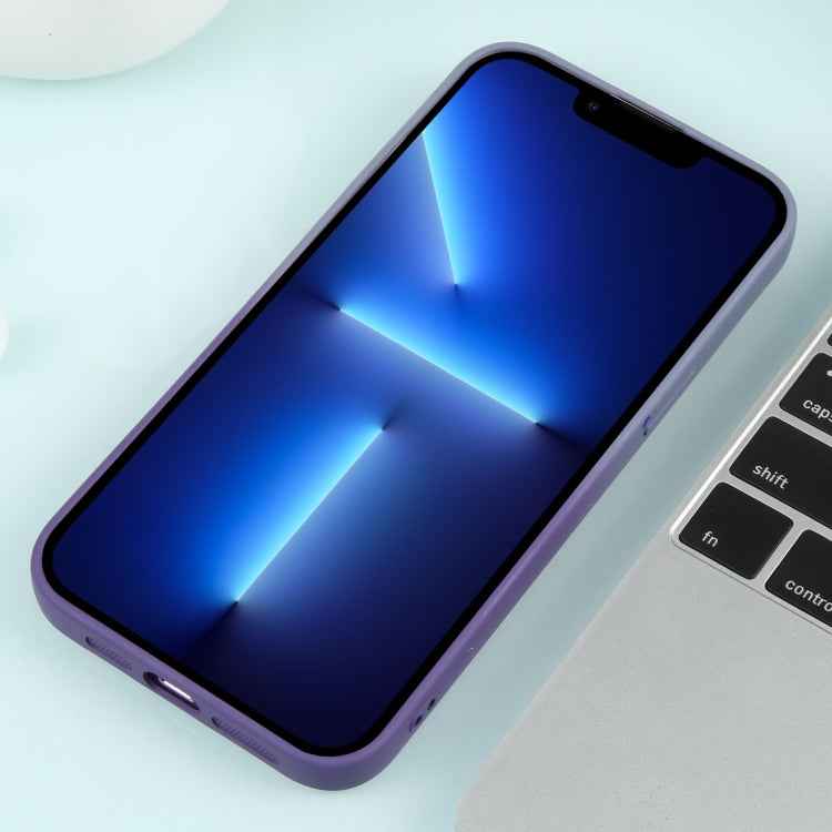 Gradient Starry Silicone Phone Case with Lens Film